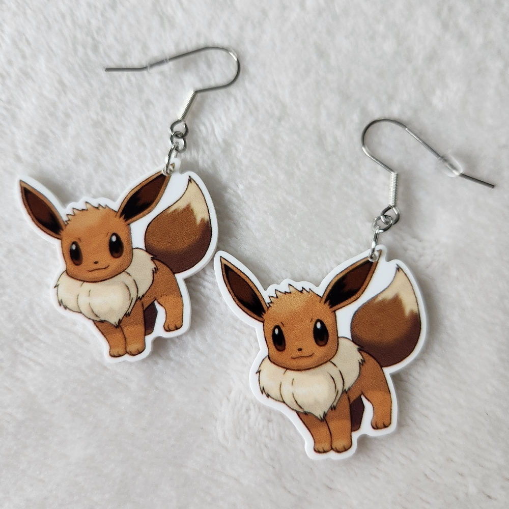 Pokemon Eevee Earrings